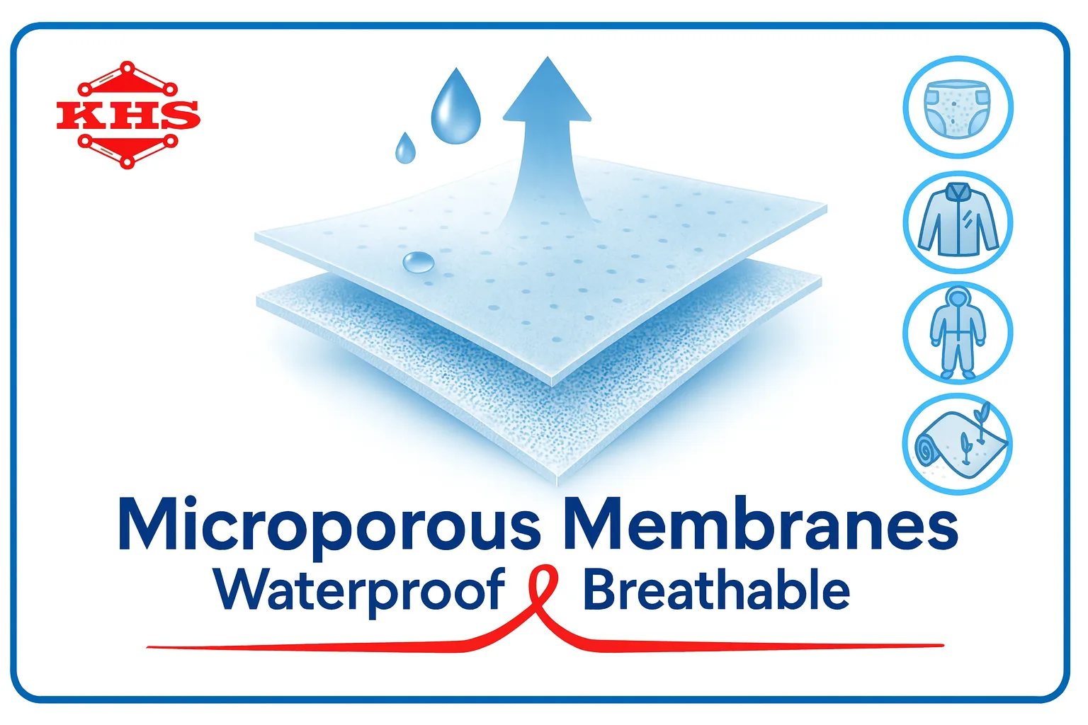 What Makes Microporous Membranes Waterproof and Breathable